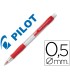 Portaminas pilot super grip rojo 05 mm sujecion de caucho