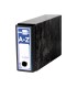 Caja archivador liderpapel classic blue cuarto apaisado negra