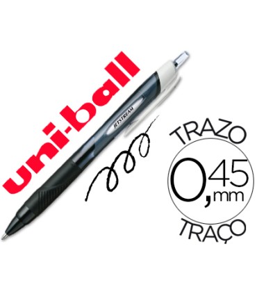 Boligrafo uni ball jet stream sport sxn 150 tinta hibrida negro