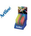 Rotulador artline fluorescente ek-640 punta biselada -expositor de 36 unidades