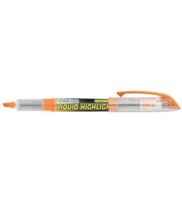 Rotulador artline fluorescente ek 640 naranja punta biselada