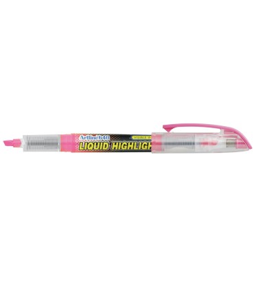 Rotulador artline fluorescente ek 640 rosa punta biselada