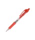 Boligrafo q connect retractil con sujecion de caucho tinta aceite 07 mm color rojo