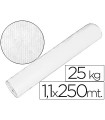 Papel kraft blanco bobina 20 kg 1,10 cm x 250 mt especial para embalaje