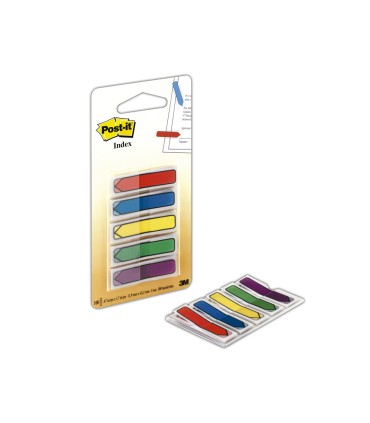 Banderitas separadoras flechas dispensador colores brillantespost it index 684arr1 100 banderitas