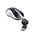 Raton q connect mini optico 800 dpi retractil usb 15 ghz negro