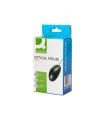 Raton q-connect optico 800 dpi usb 1,5 ghz negro