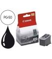 Ink-jet canon ip2200, mp150/170/450/460 jx200/500 negro alto rendimiento pg-50