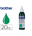 Tinta brother para sellos automaticos color verde bote de 20 cc