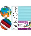 Carton ondulado liderpapel 50 x 70cm 320g/m2 celeste
