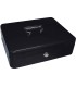 Caja caudales q connect 12 300x240x90 mm negra con portamonedas