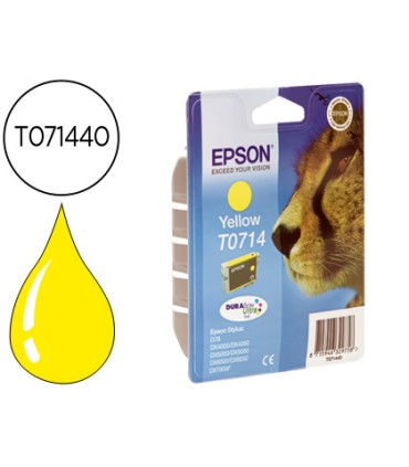 Ink jet epson stylus d78 dx4000 dx4050 dx500 dx5050 dx6000 dx6050 dx7000f amarillo