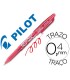 Boligrafo pilot frixion borrable rojo