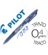 Boligrafo pilot frixion borrable azul