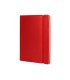 Libreta indice liderpapel similpiel a7 120 hojas 70g m2 color rojo