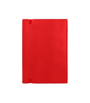 Libreta indice liderpapel similpiel a7 120 hojas 70g m2 color rojo