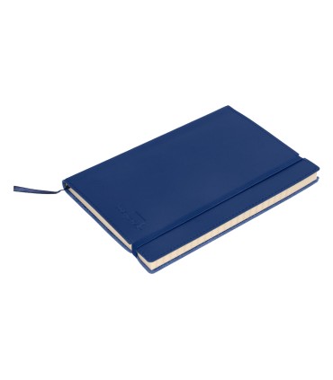 Libreta indice liderpapel similpiel a6 120 hojas 70g m2 color azul