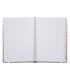 Libreta indice liderpapel similpiel a5 120 hojas 70g m2 color negro