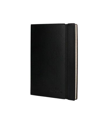 Libreta indice liderpapel similpiel a5 120 hojas 70g m2 color negro