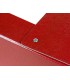 Carpeta proyectos liderpapel folio lomo 90mm carton gofrado roja