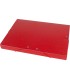 Carpeta proyectos liderpapel folio lomo 30mm carton gofrado roja