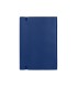 Libreta liderpapel simil piel a5 120 hojas 70g m2 horizontal sin margen azul