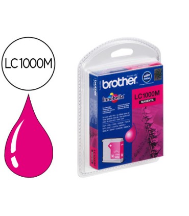 Ink jet brother lc 1000m magenta