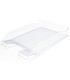 Bandeja sobremesa plastico q connect transparente 240x70x340 mm