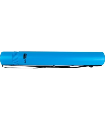 Portaplanos plastico liderpapel diametro 6 cm extensible hasta 80 azul