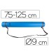 Portaplanos plastico liderpapel diametro 9 cm extensible hasta 125 cm azul