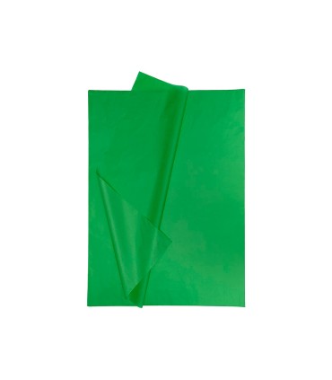 Papel seda liderpapel 52x76cm 18g m2 bolsa de 5 hojas verde