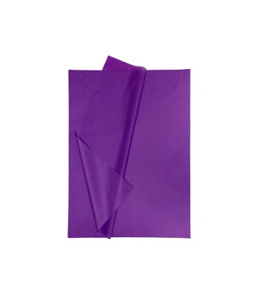 Papel seda liderpapel 52x76cm 18g m2 bolsa de 5 hojas violeta