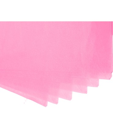 Papel seda liderpapel 52x76cm 18g m2 bolsa de 5 hojas rosa