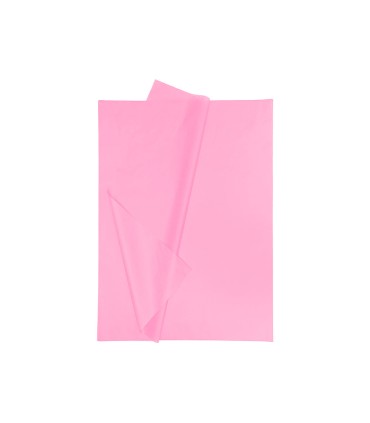 Papel seda liderpapel 52x76cm 18g m2 bolsa de 5 hojas rosa