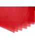 Papel seda liderpapel 52x76cm 18g m2 bolsa de 5 hojas rojo