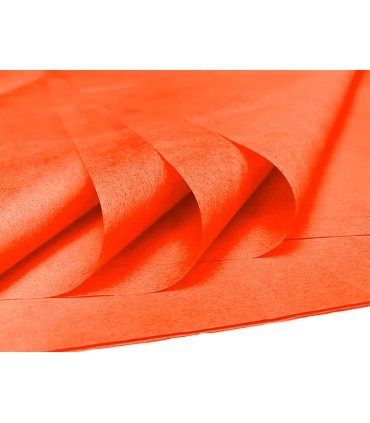 Papel seda liderpapel 52x76cm 18g m2 bolsa de 5 hojas naranja