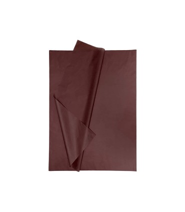 Papel seda liderpapel 52x76cm 18g m2 bolsa de 5 hojas marron