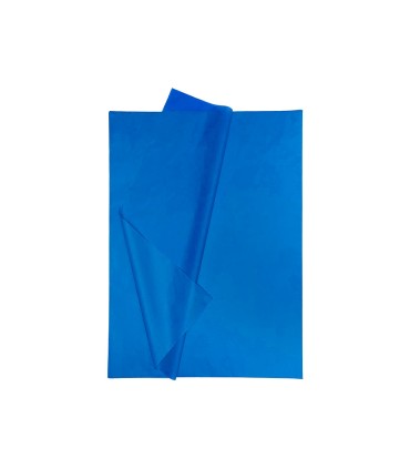 Papel seda liderpapel 52x76cm 18g m2 bolsa de 5 hojas azul