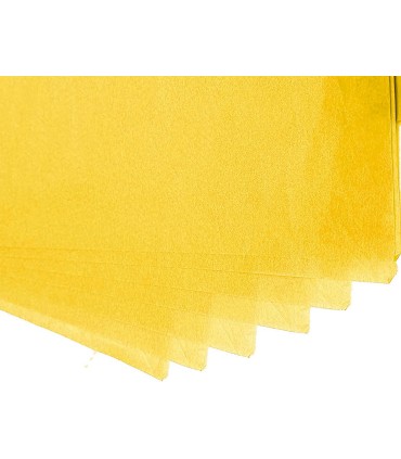 Papel seda liderpapel 52x76cm 18g m2 bolsa de 5 hojas amarillo