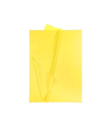 Papel seda liderpapel 52x76cm 18g m2 bolsa de 5 hojas amarillo