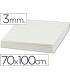 Carton pluma liderpapel blanco doble cara 70x100cm espesor 3mm