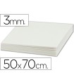 Carton pluma liderpapel blanco doble cara 50x70cm espesor 3mm