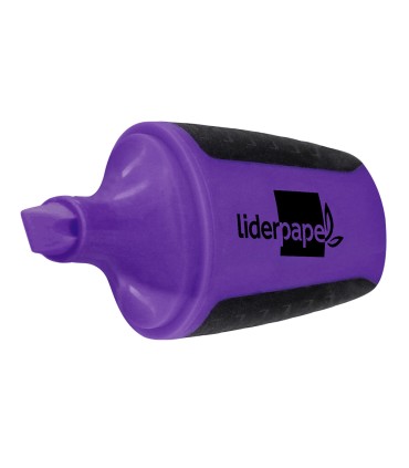 Rotulador liderpapel mini fluorescente violeta