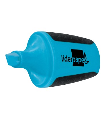 Rotulador liderpapel mini fluorescente azul