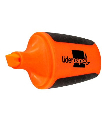 Rotulador liderpapel mini fluorescente naranja