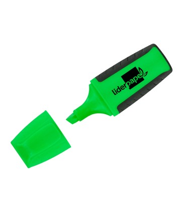 Rotulador liderpapel mini fluorescente verde