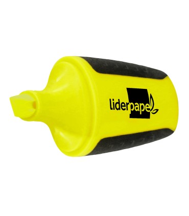 Rotulador liderpapel mini fluorescente amarillo