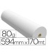 Papel reprografia ppc para plotter 594x170mt 80 gr