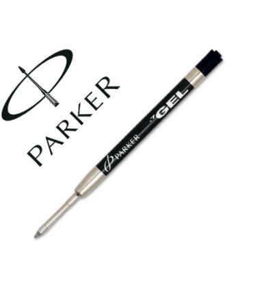 Recambio boligrafo gel parker negro