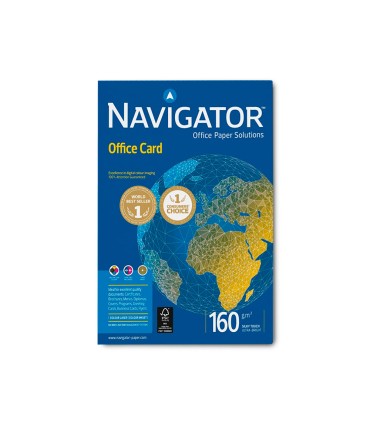 Papel fotocopiadora navigator din a4 160 gramos papel multiuso ink jet y laser paquete de 250 hojas